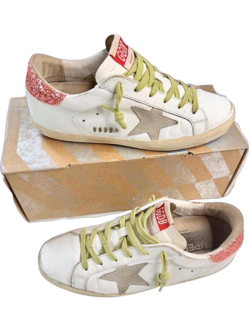 Golden Goose Superstar Sneakers ~ Size 38
